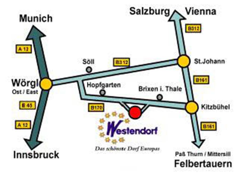 Ferienwohnung Haus Glanzern Westendorf Exterior foto